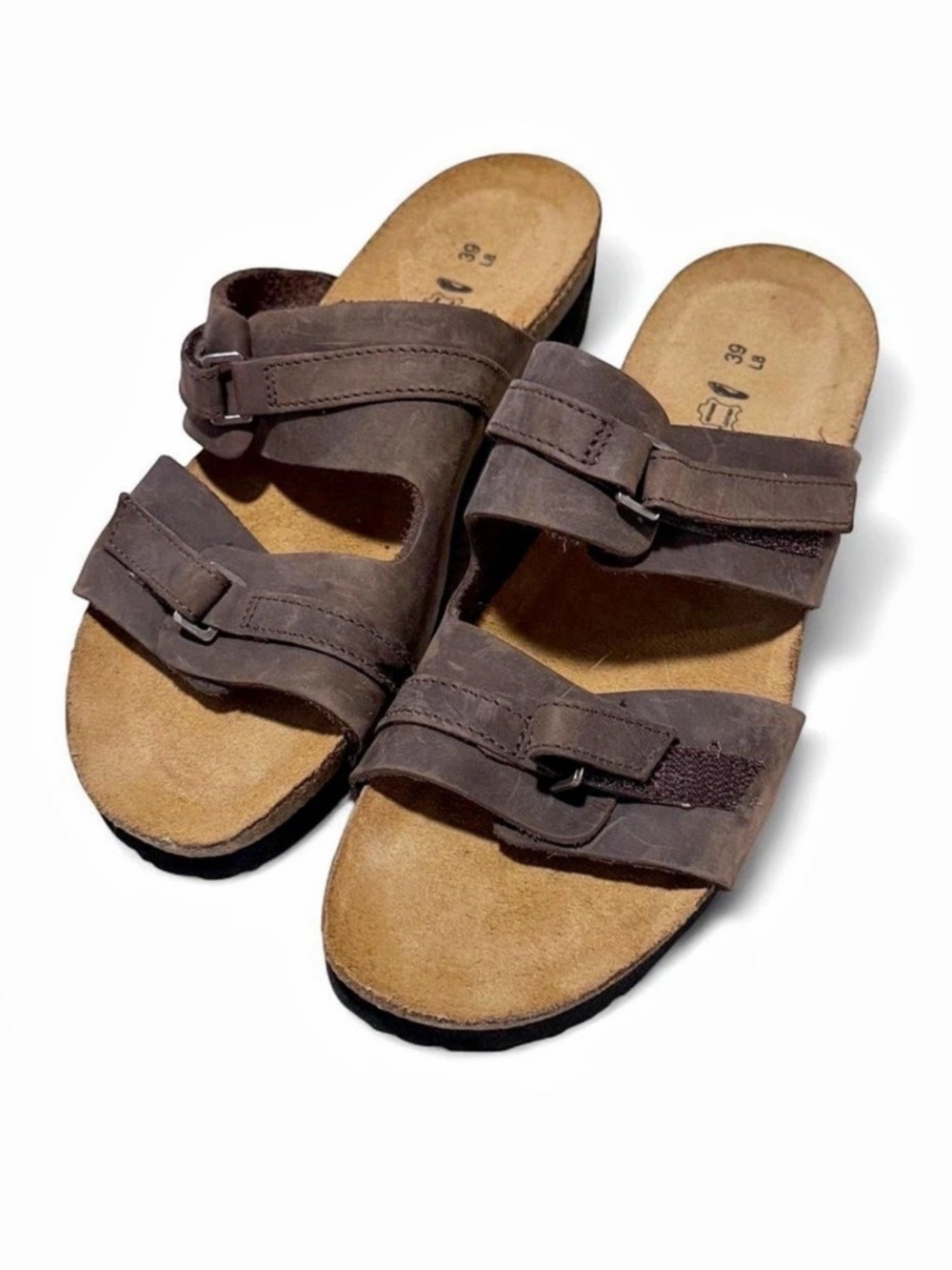 NAOT Santa Barbara Brown Sandals - Like New